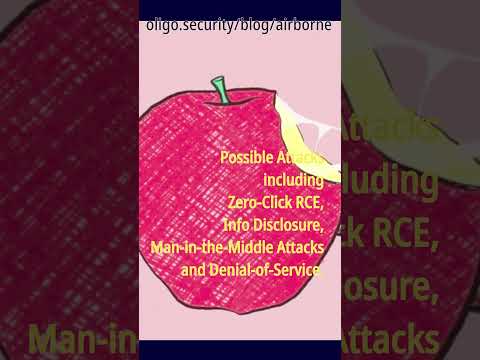 AirBorne, Security Vulnerabilities related to Apple&#039;s Airplay. #apple #security #vulnerability