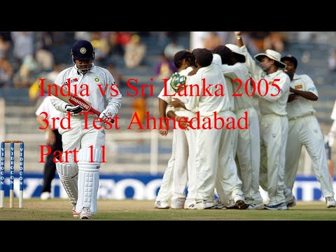 India vs Sri Lanka 2005 3rd Test Ahmedabad Part 11 - Full Highlights