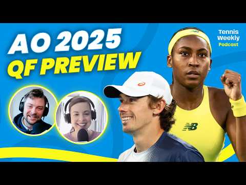 Alex de Minaur&#039;s FIRST quarterfinal, Coco CRASHES out + Djokovic vs Alcaraz 🔥 | Australian Open 2025