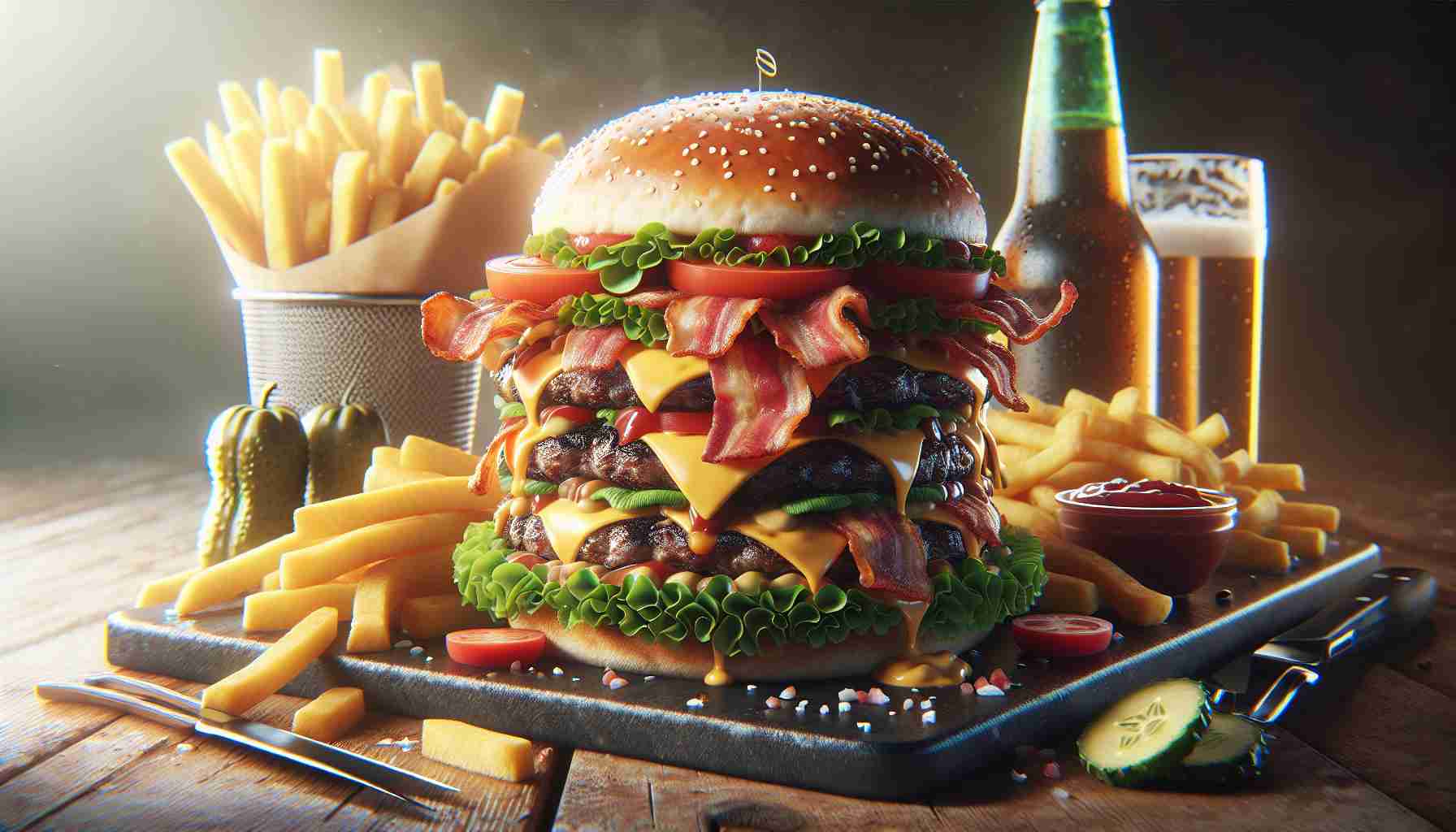 Indulge in the Ultimate Burger Extravaganza